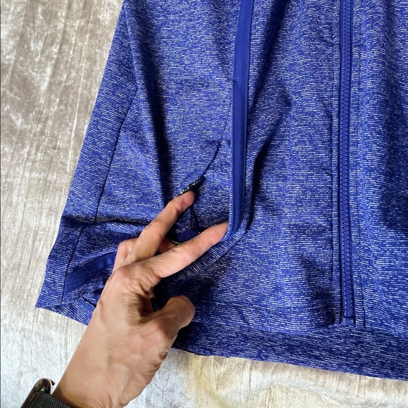 Under Armour Vest Zip Up Jacket, Blue, Size Large - Picture 5 of 6